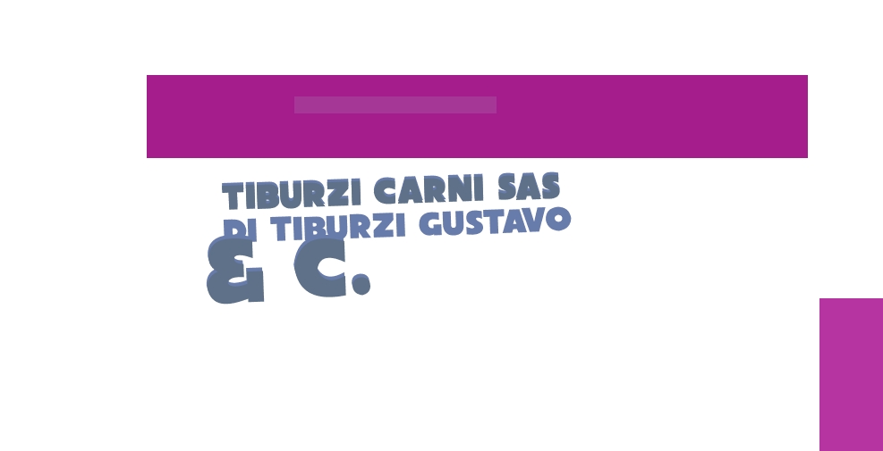 Tiburzi Carni Sas di Tiburzi Gustavo & C.