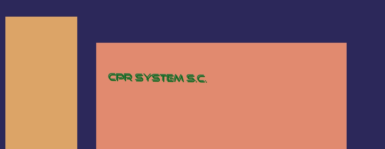 CPR SYSTEM S.c.