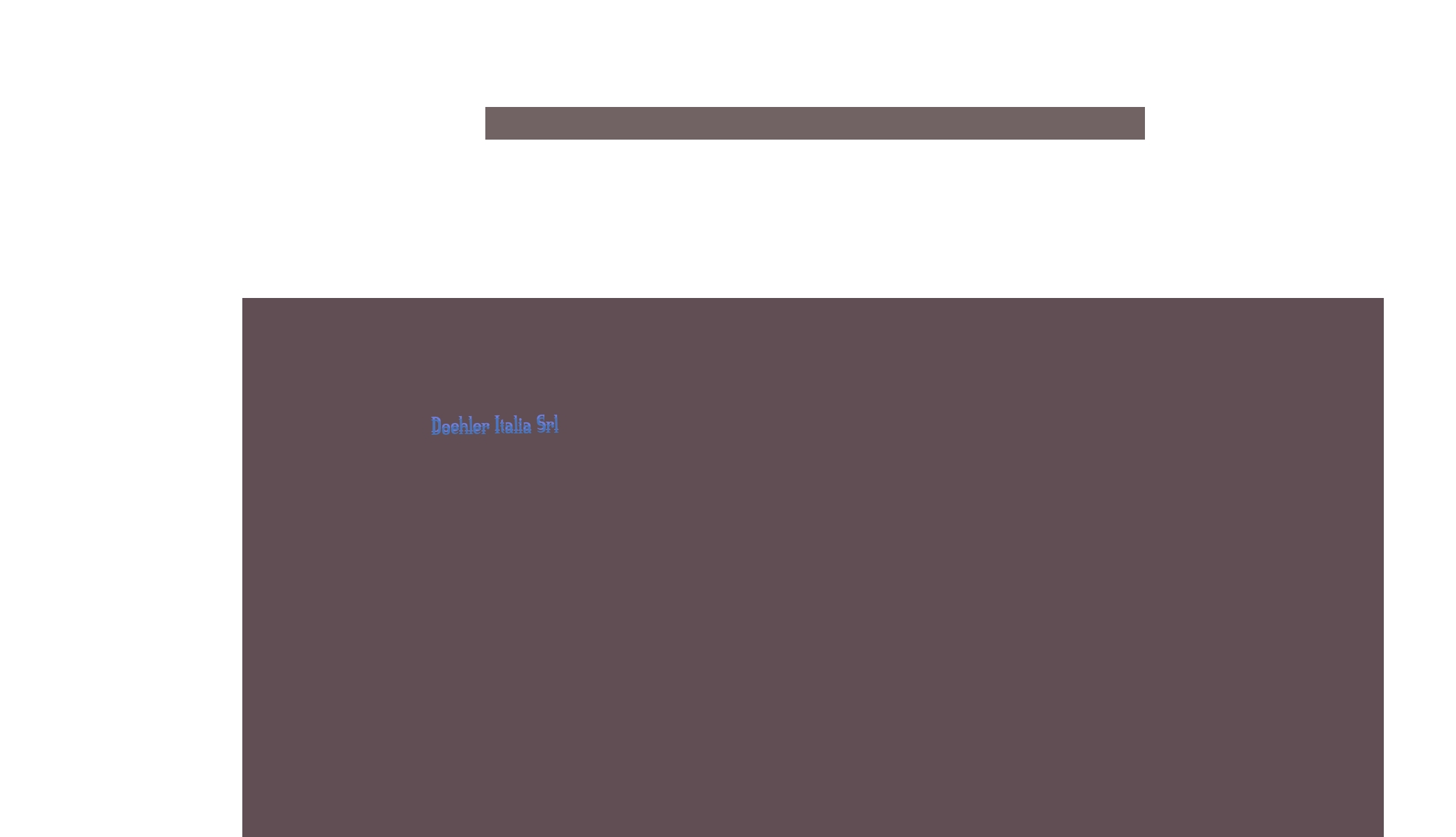 Doehler Italia Srl