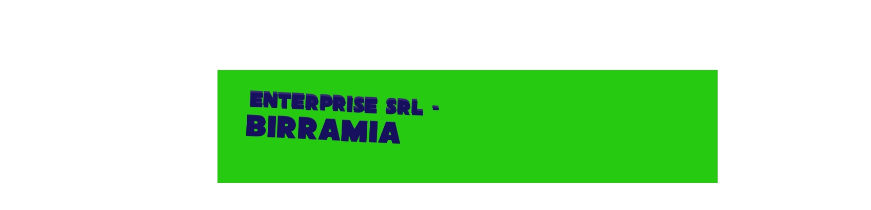 logo Enterprise Srl - Birramia