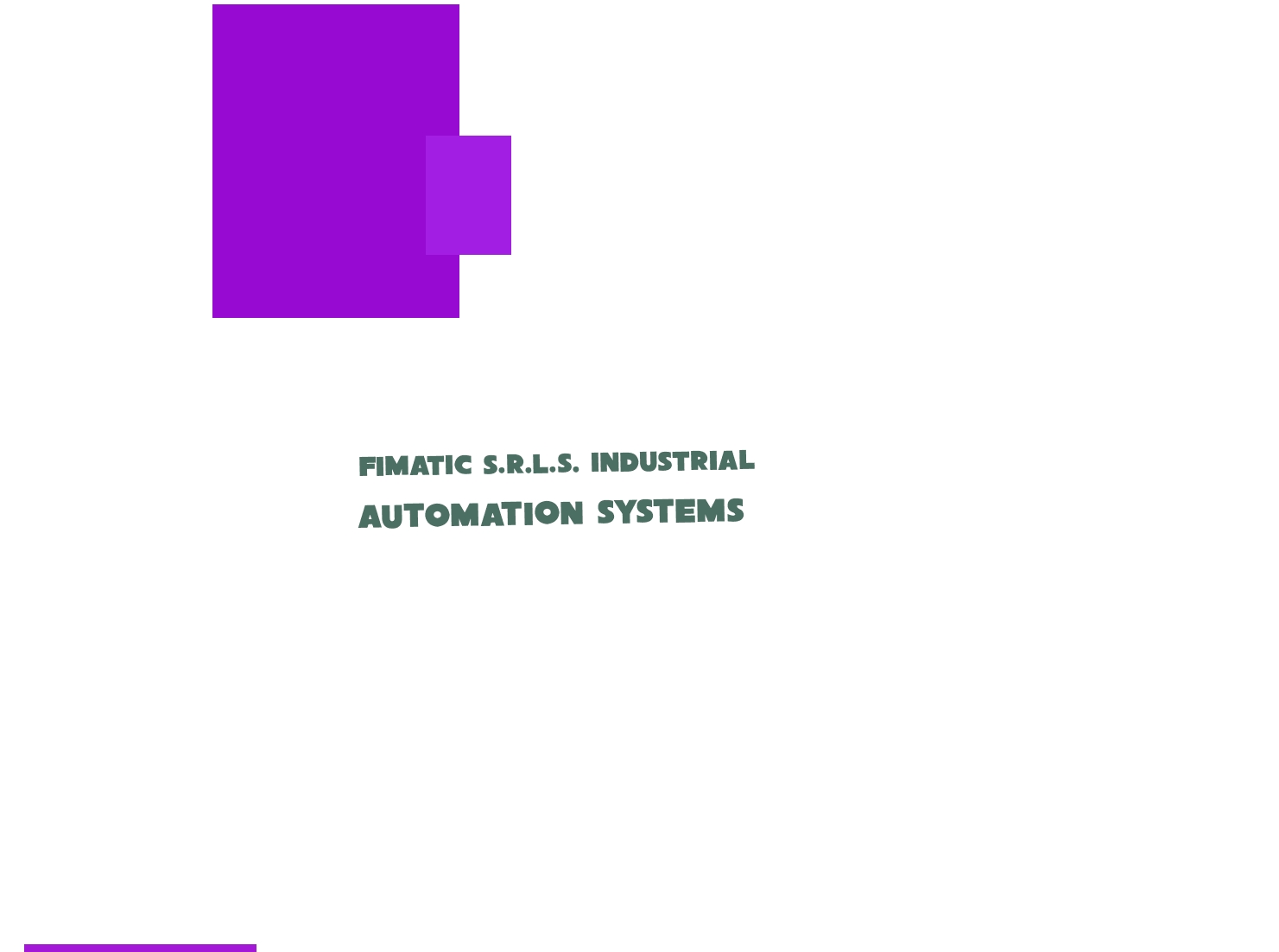 FIMATIC S.r.l.s. Industrial Automation Systems