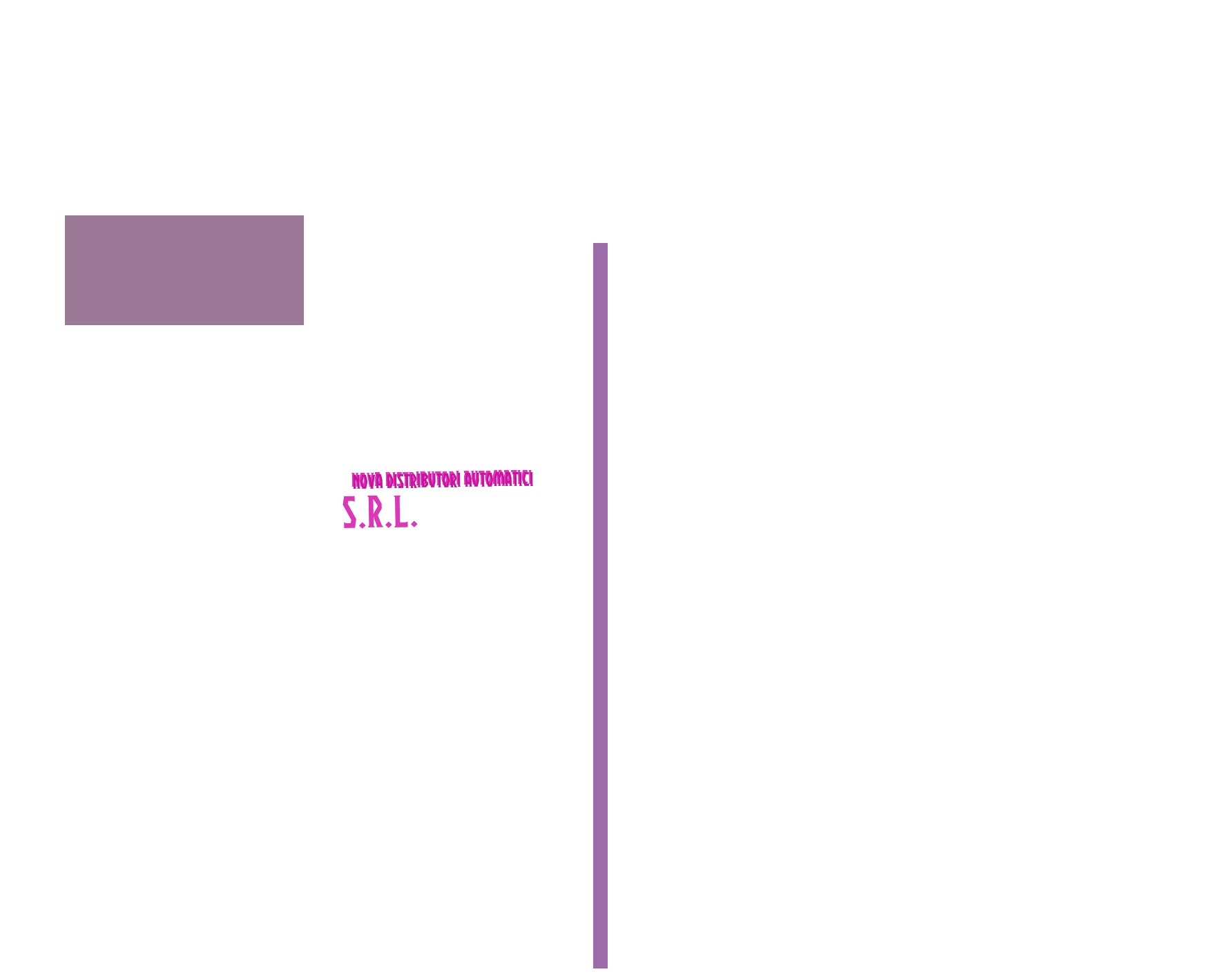 NOVA Distributori Automatici S.r.l. NOVA Distributori Automatici S.r.l.