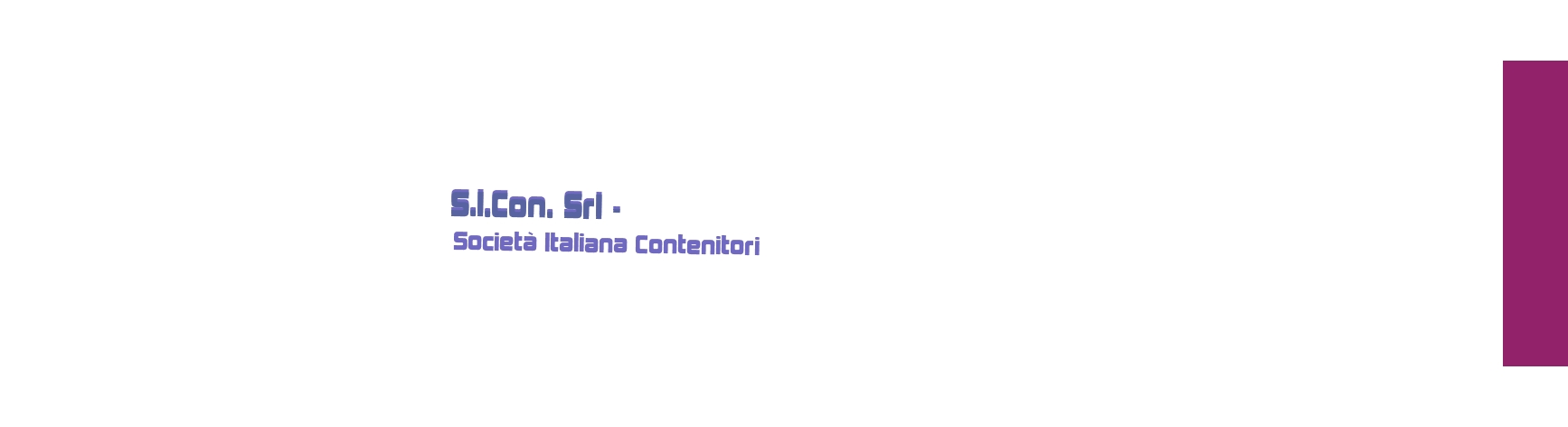 S.I.Con. Srl – Società Italiana Contenitori