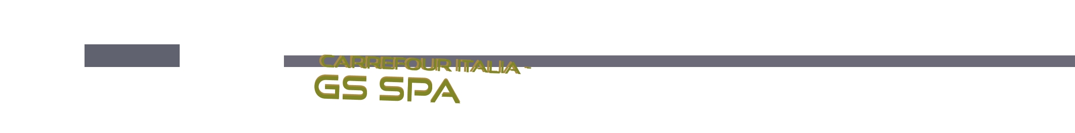 Carrefour Italia - Gs SpA