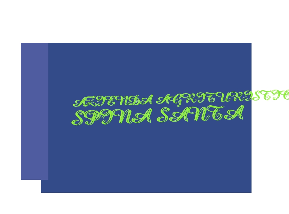 Azienda Agrituristica La Spina Santa
