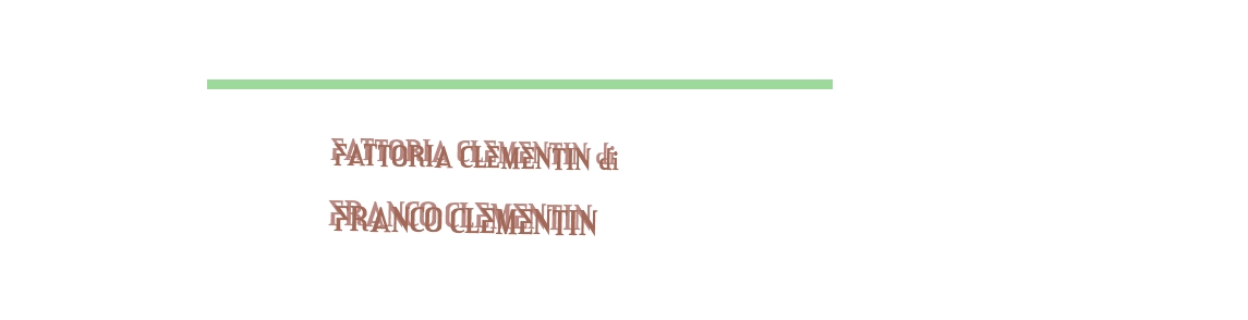 logo Fattoria Clementin di Franco Clementin