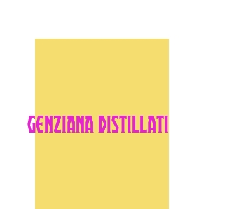 Genziana Distillati