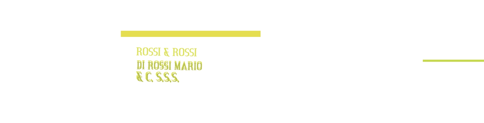 logo Rossi & Rossi di Rossi Mario & C. S.S.S.