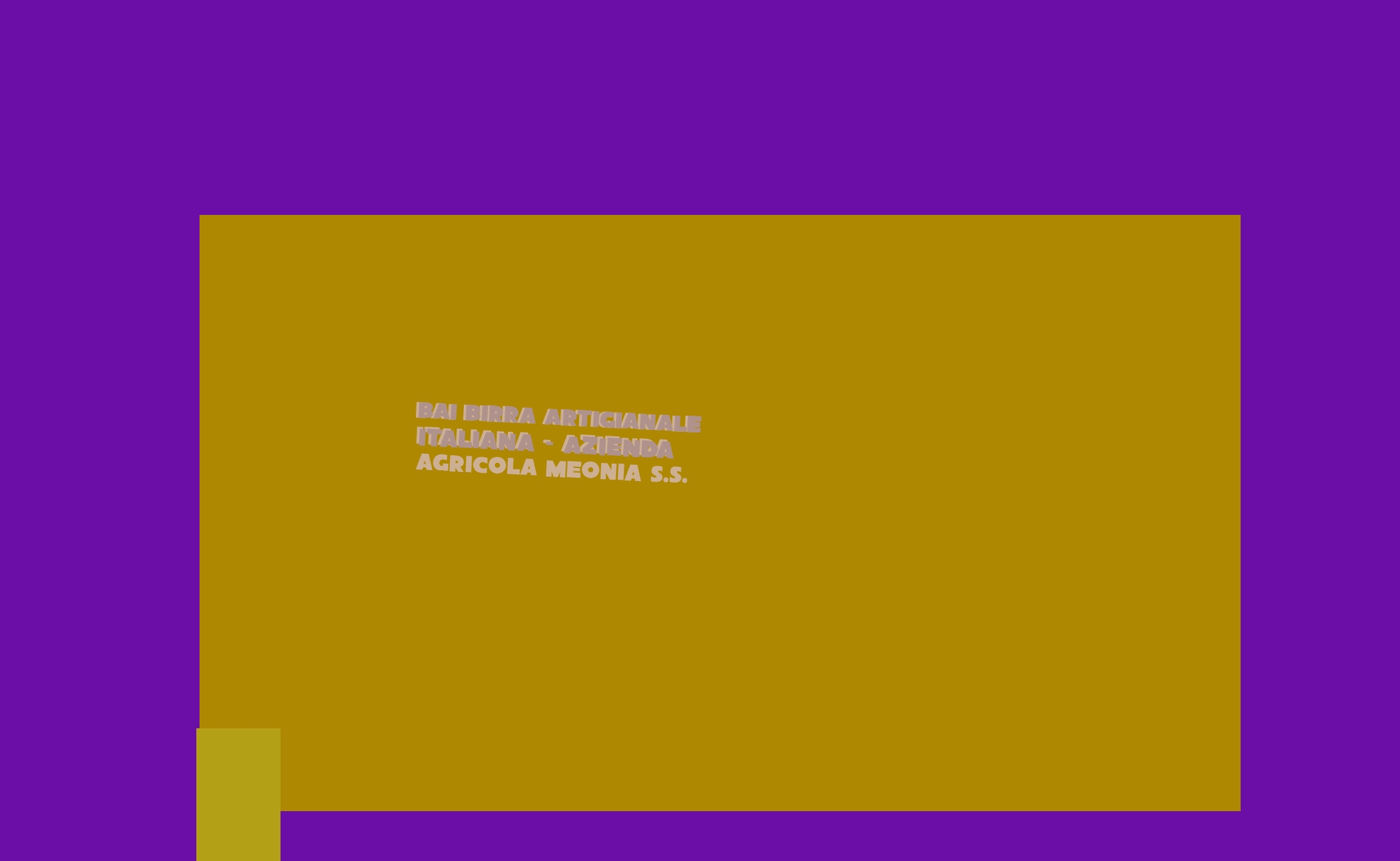 Bai Birra Artigianale Italiana - Azienda Agricola Meonia S.s. Bai Birra Artigianale Italiana - Azienda Agricola Meonia S.s.