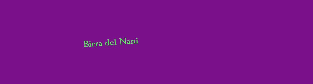 logo Birra del Nani