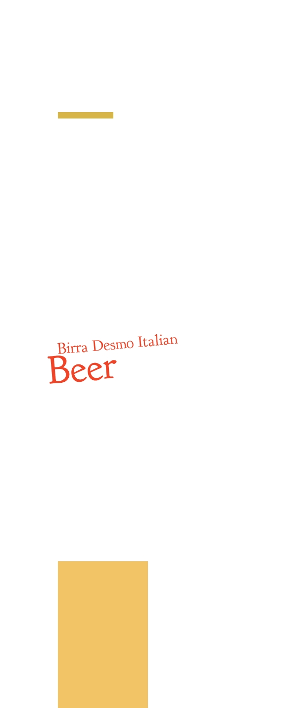 Birra Desmo Italian Beer