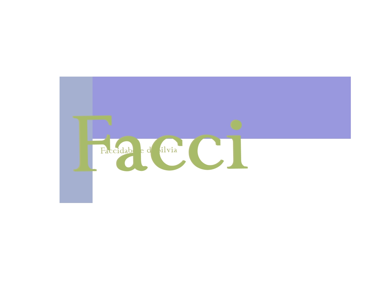 logo Faccidabere di Silvia Facci