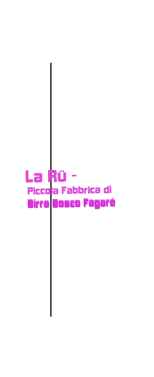 logo La Rü - Piccola Fabbrica di Birra Bosco Fagarè