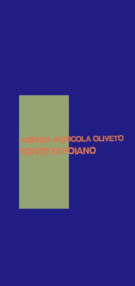 Azienda Agricola Oliveto Fonte di Foiano
