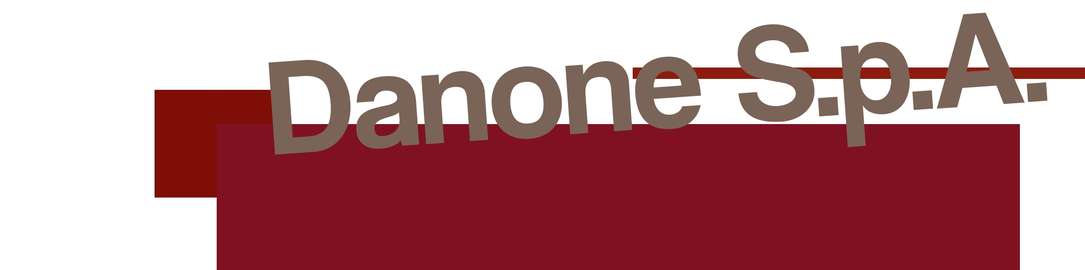 Danone S.p.A. Danone S.p.A.