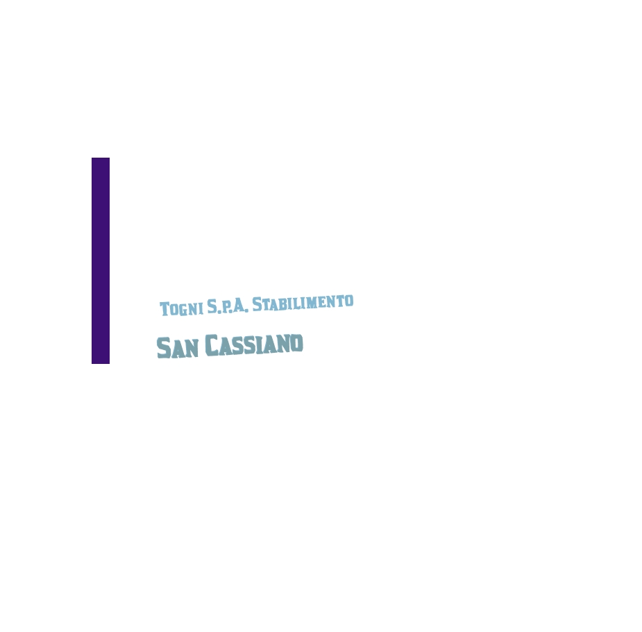 Togni S.p.A. Stabilimento San Cassiano