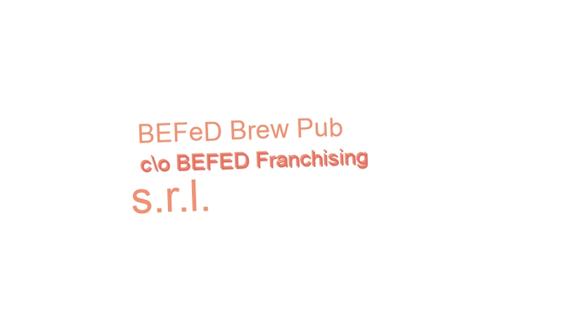 logo BEFeD Brew Pub c\o BEFED Franchising s.r.l.