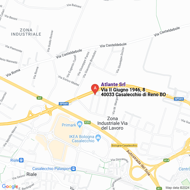 apri la mappa di Atlante Srl