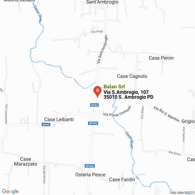 apri la mappa di Balan Srl