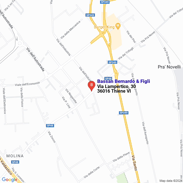 apri la mappa di Bassan Bernardo & Figli