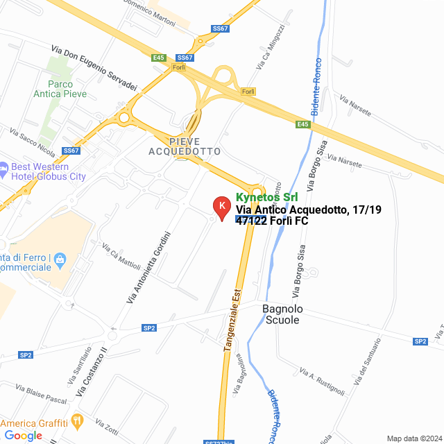apri la mappa di Kynetos Srl