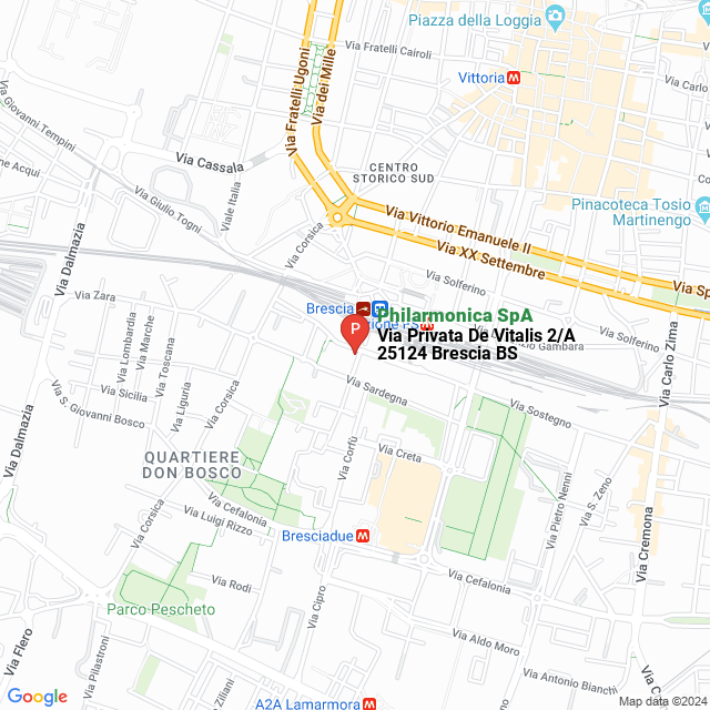 apri la mappa di Philarmonica SpA