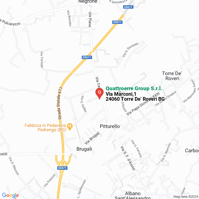 apri la mappa di Quattroerre Group S.r.l.