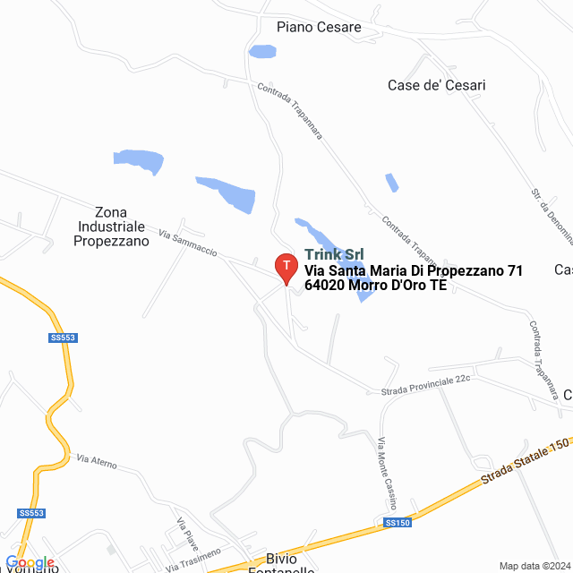 apri la mappa di Trink Srl