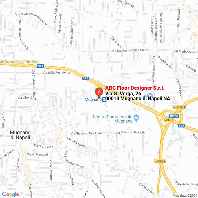 apri la mappa di ABC Floor Designer S.r.l.