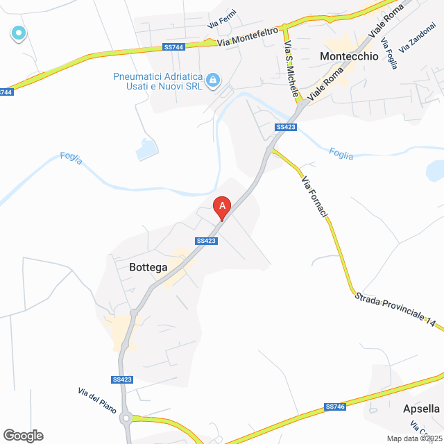 apri la mappa di AcquaShop S.r.l.