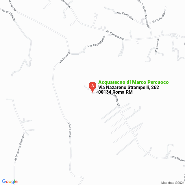 apri la mappa di Acquatecno di Marco Percuoco