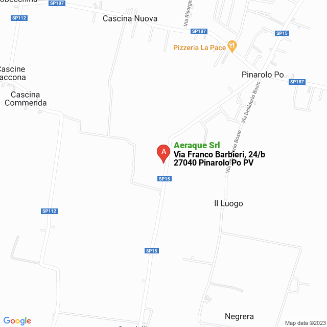 apri la mappa di Aeraque Srl