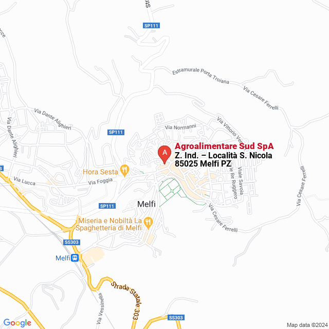 apri la mappa di Agroalimentare Sud SpA