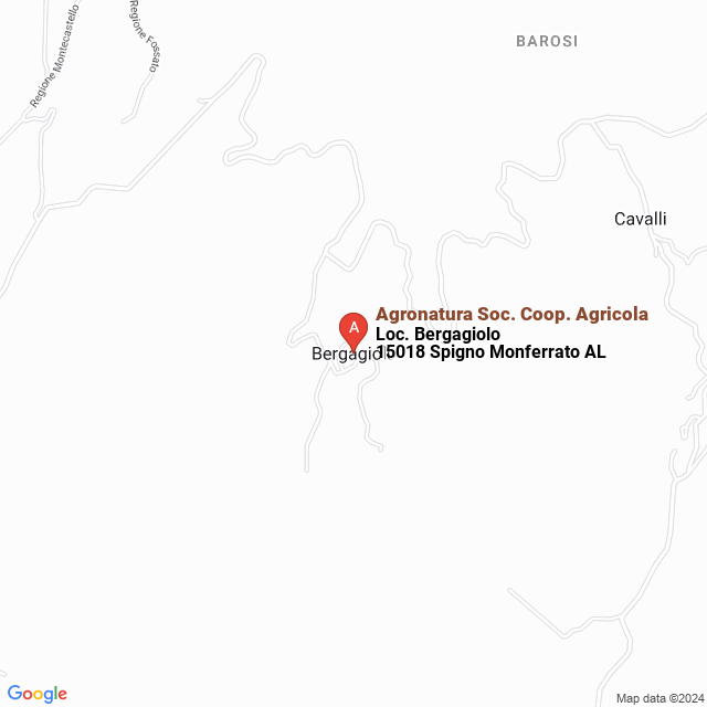 apri la mappa di Agronatura Soc. Coop. Agricola