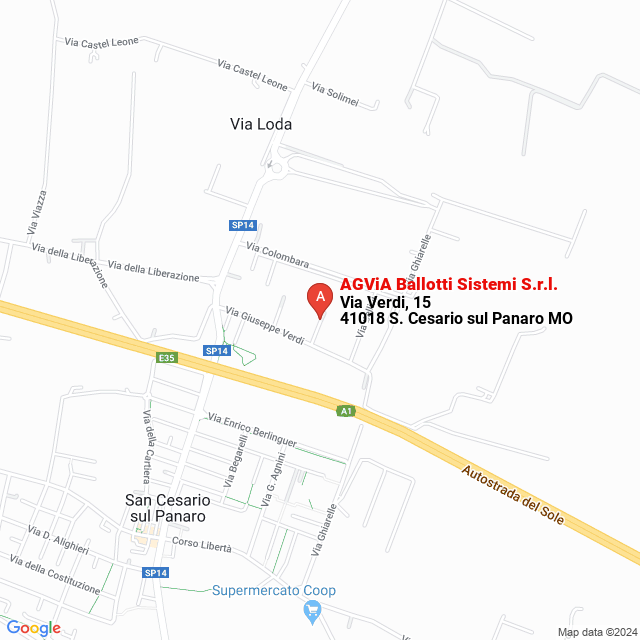 apri la mappa di AGViA Ballotti Sistemi S.r.l.