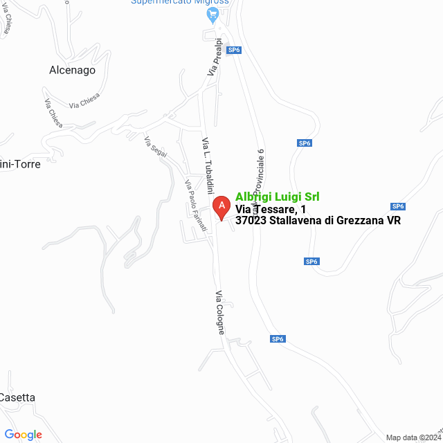 apri la mappa di Albrigi Luigi Srl