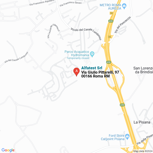 apri la mappa di Alfatest Srl