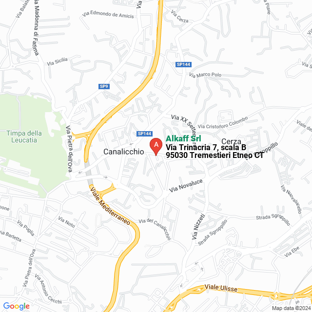 apri la mappa di Alkaff Srl