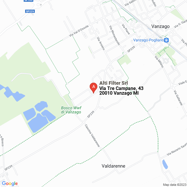 apri la mappa di Alti Filter Srl