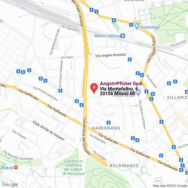 apri la mappa di Angst+Pfister SpA