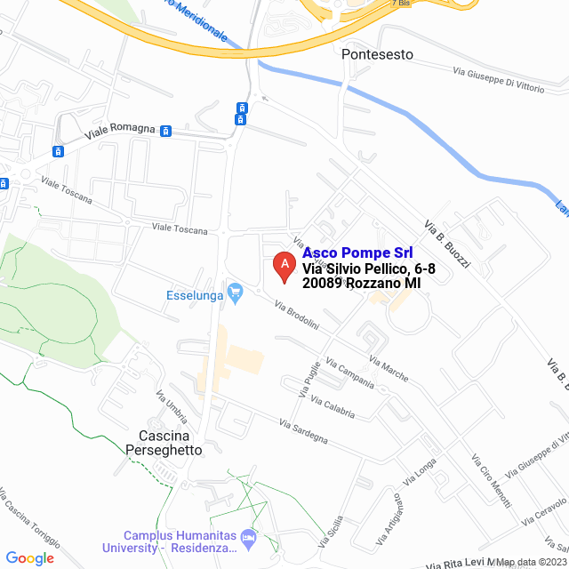 apri la mappa di Asco Pompe Srl