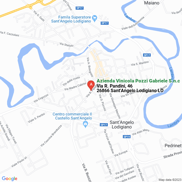 apri la mappa di Azienda Vinicola Pozzi Gabriele S.n.c