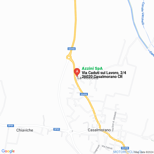 apri la mappa di Azzini SpA