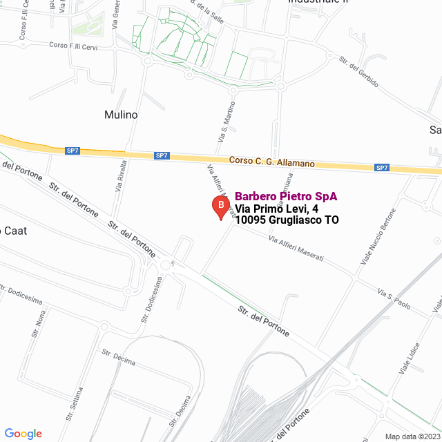 apri la mappa di Barbero Pietro SpA
