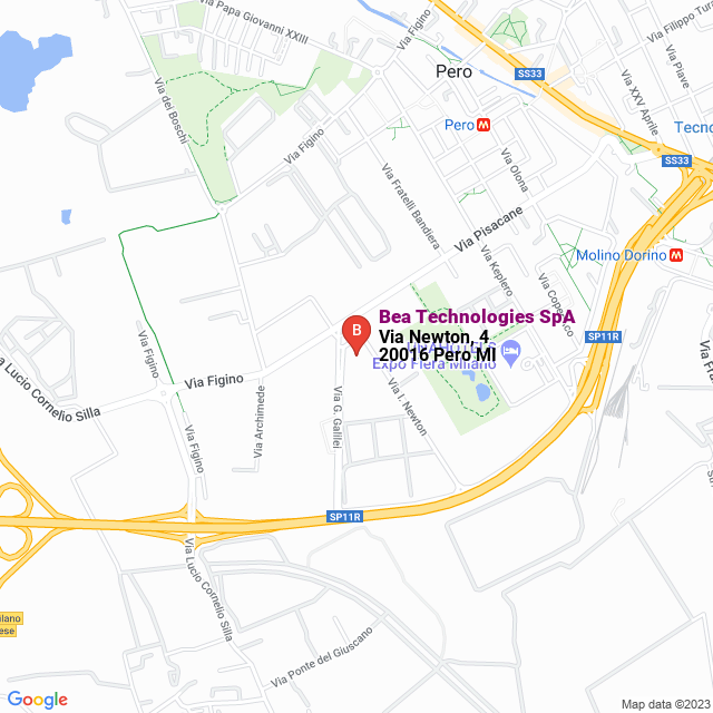 apri la mappa di Bea Technologies SpA
