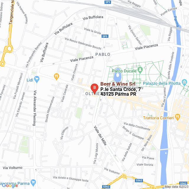 apri la mappa di Beer & Wine Srl