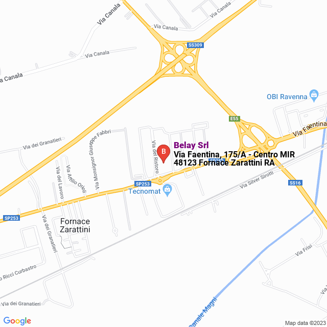 apri la mappa di Belay Srl