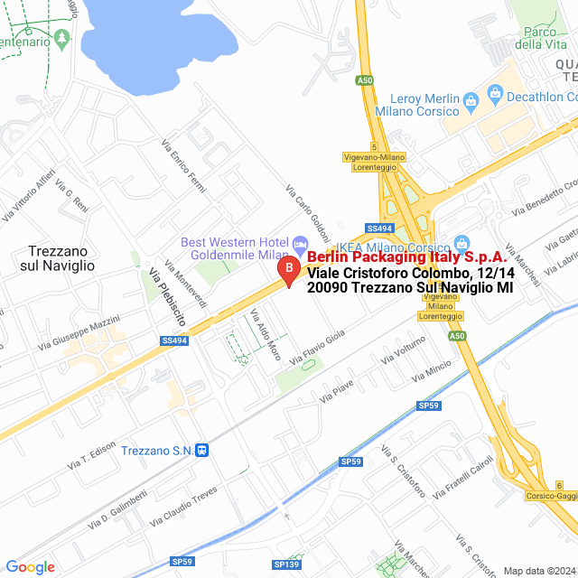 apri la mappa di Berlin Packaging Italy S.p.A.