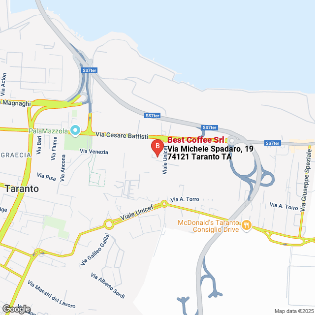 apri la mappa di Best Coffee Srl