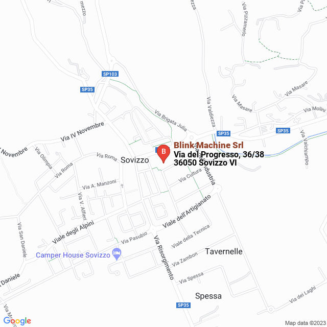 apri la mappa di Blink Machine Srl